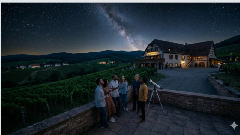 Start der „Nuits Étoilées du Vignoble“